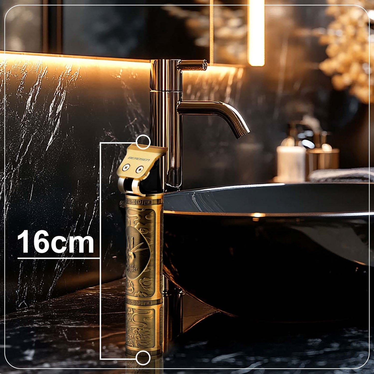 Berdsen BD-261 gold hair clipper Lew
