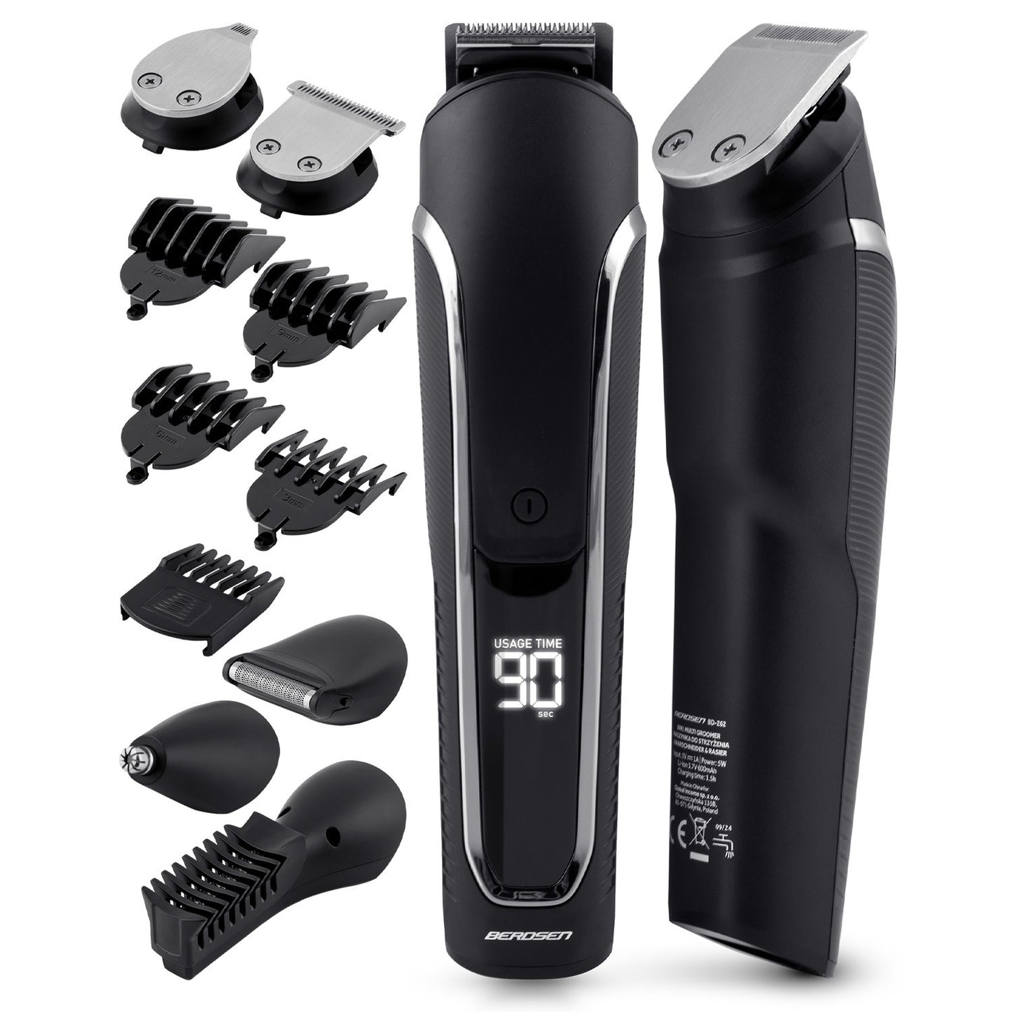 Berdsen BD-262 hair clipper, black