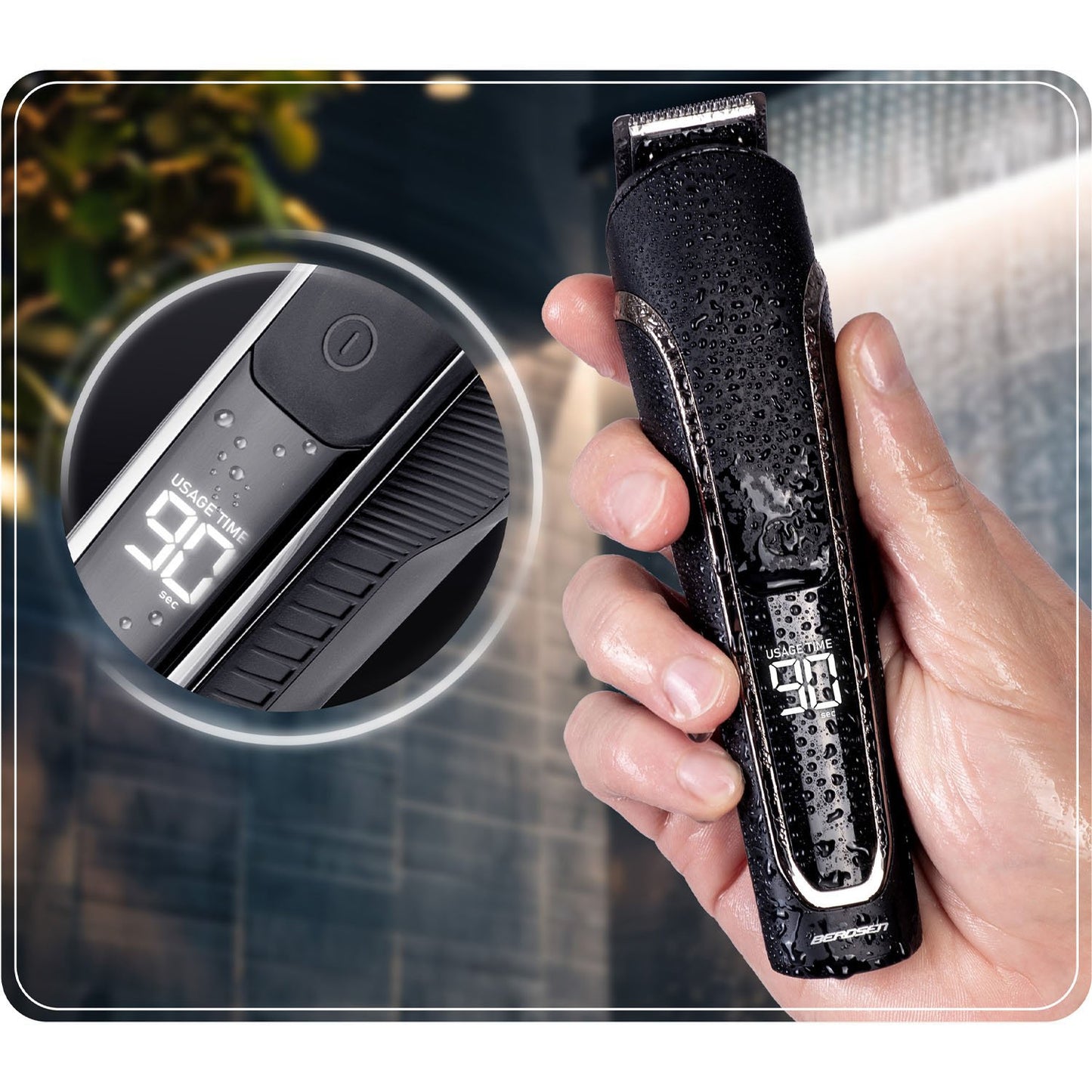 Berdsen BD-262 hair clipper, black