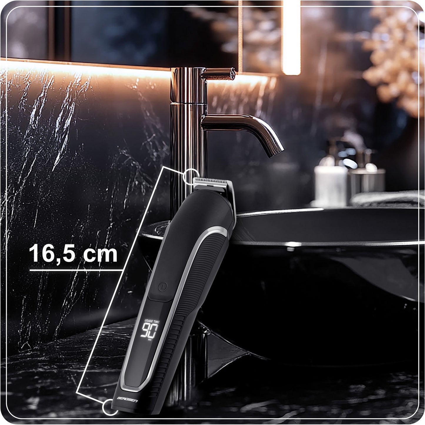 Berdsen BD-262 hair clipper, black