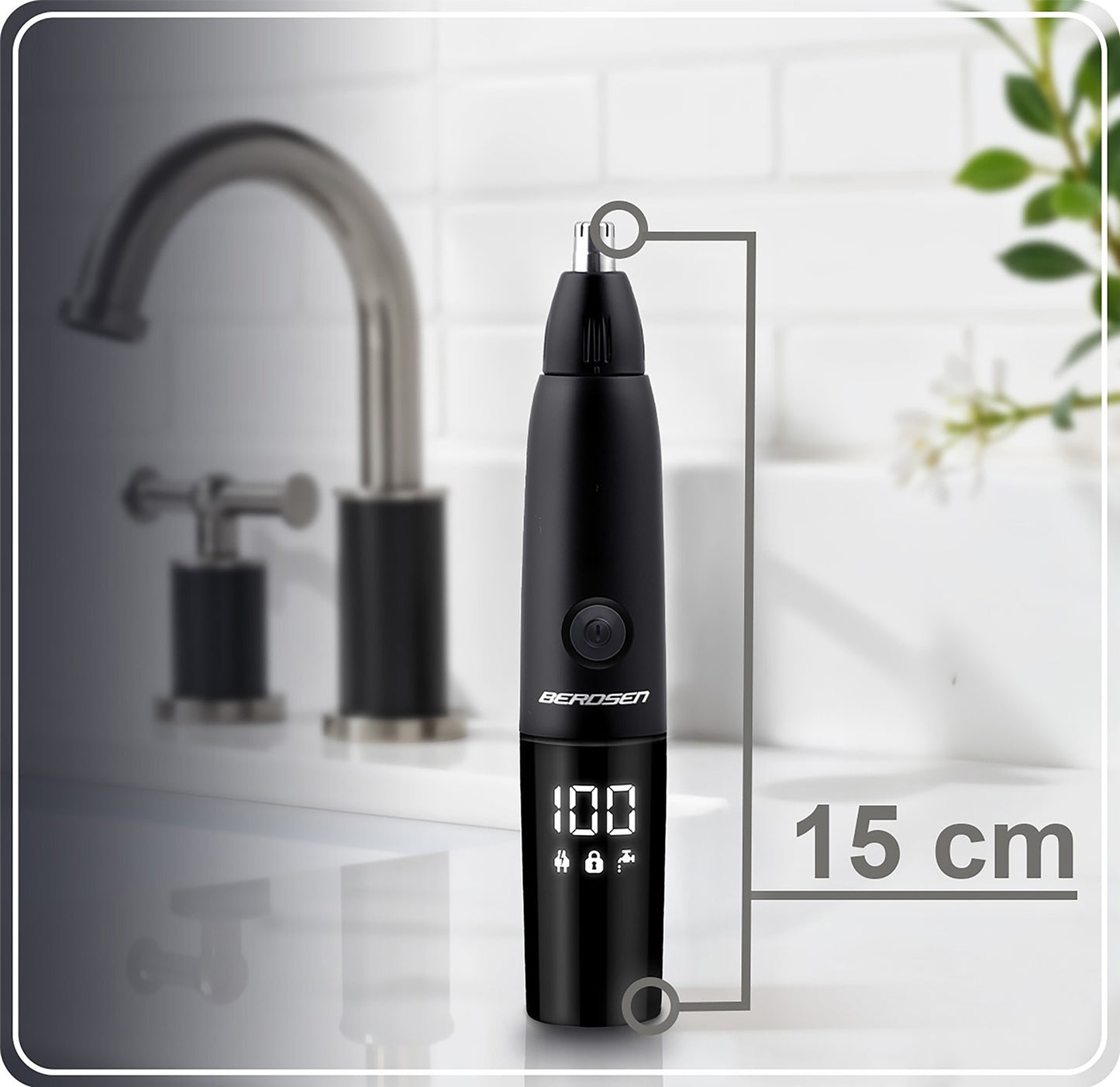 Berdsen BD-269 nose and ear trimmer, black
