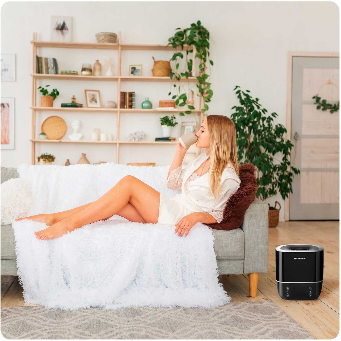 Berdsen BD-500 black air humidifier