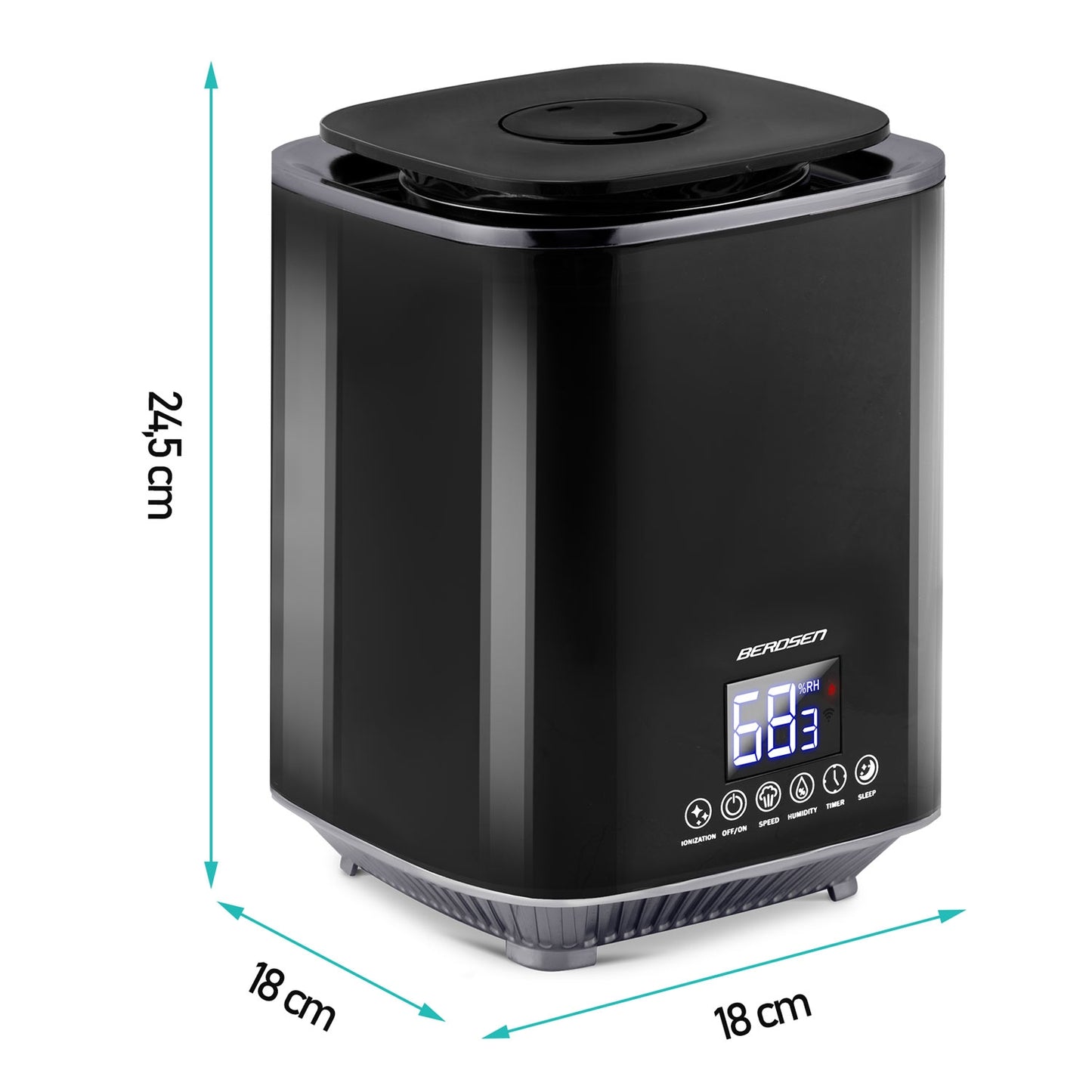 Berdsen BD-502 black air humidifier
