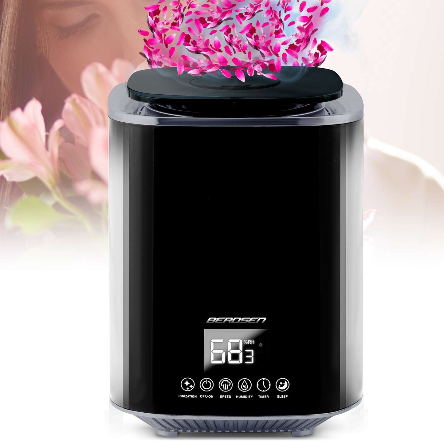 Berdsen BD-502 black air humidifier