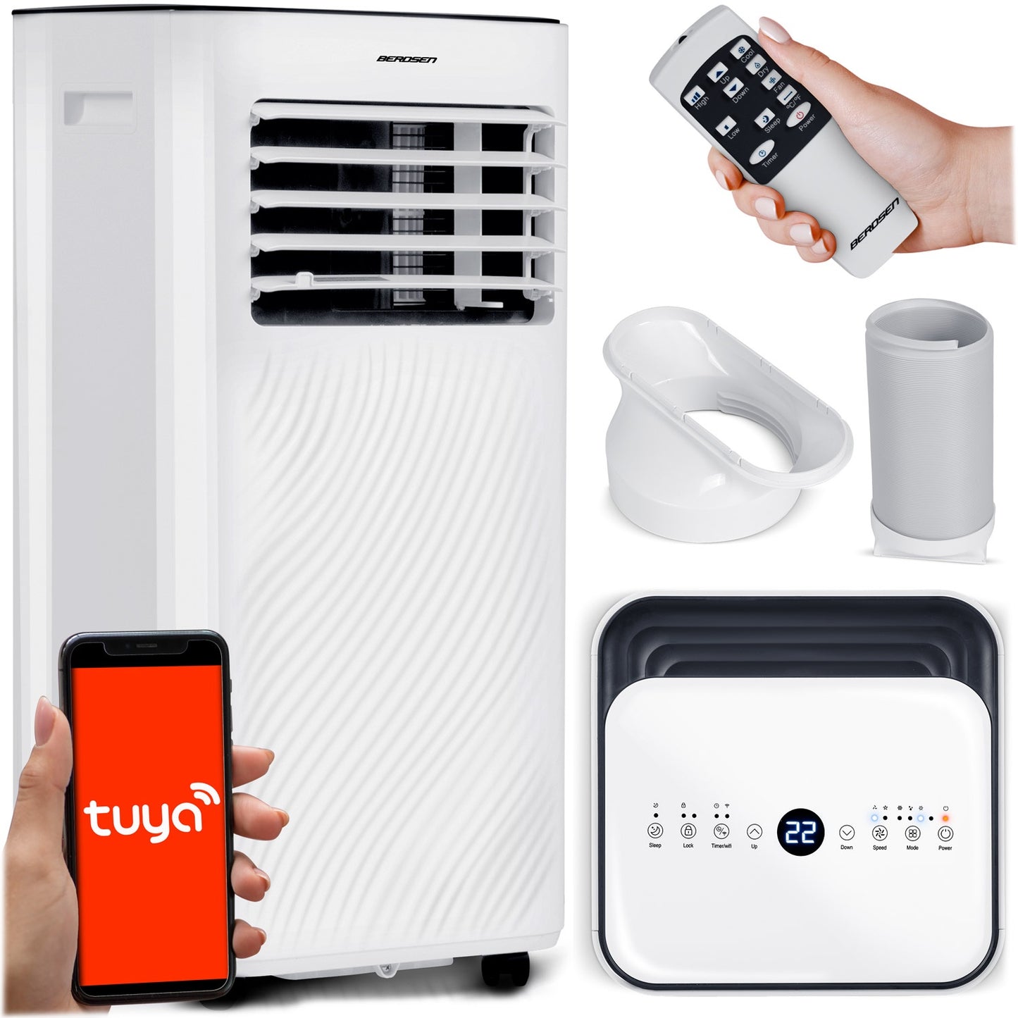 Berdsen BD-582 9000 BTU portable air conditioner