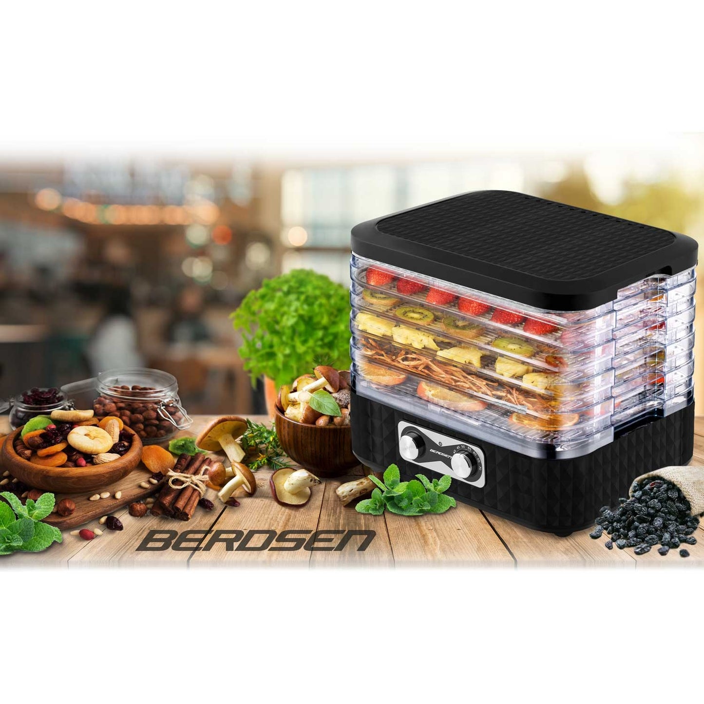 Berdsen BD-692 food dehydrator, black