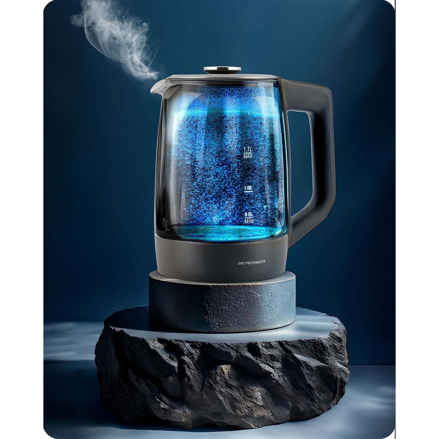 Berdsen BD-711 glass electric kettle 1.7l