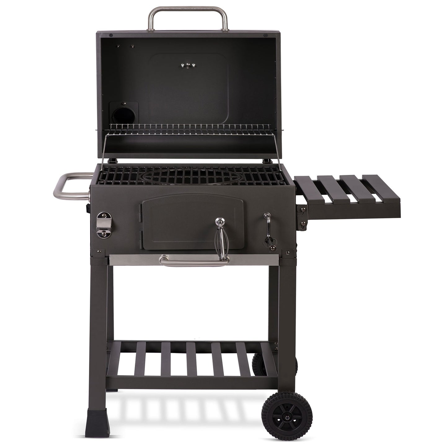 Berdsen BD-891 black charcoal grill with cover