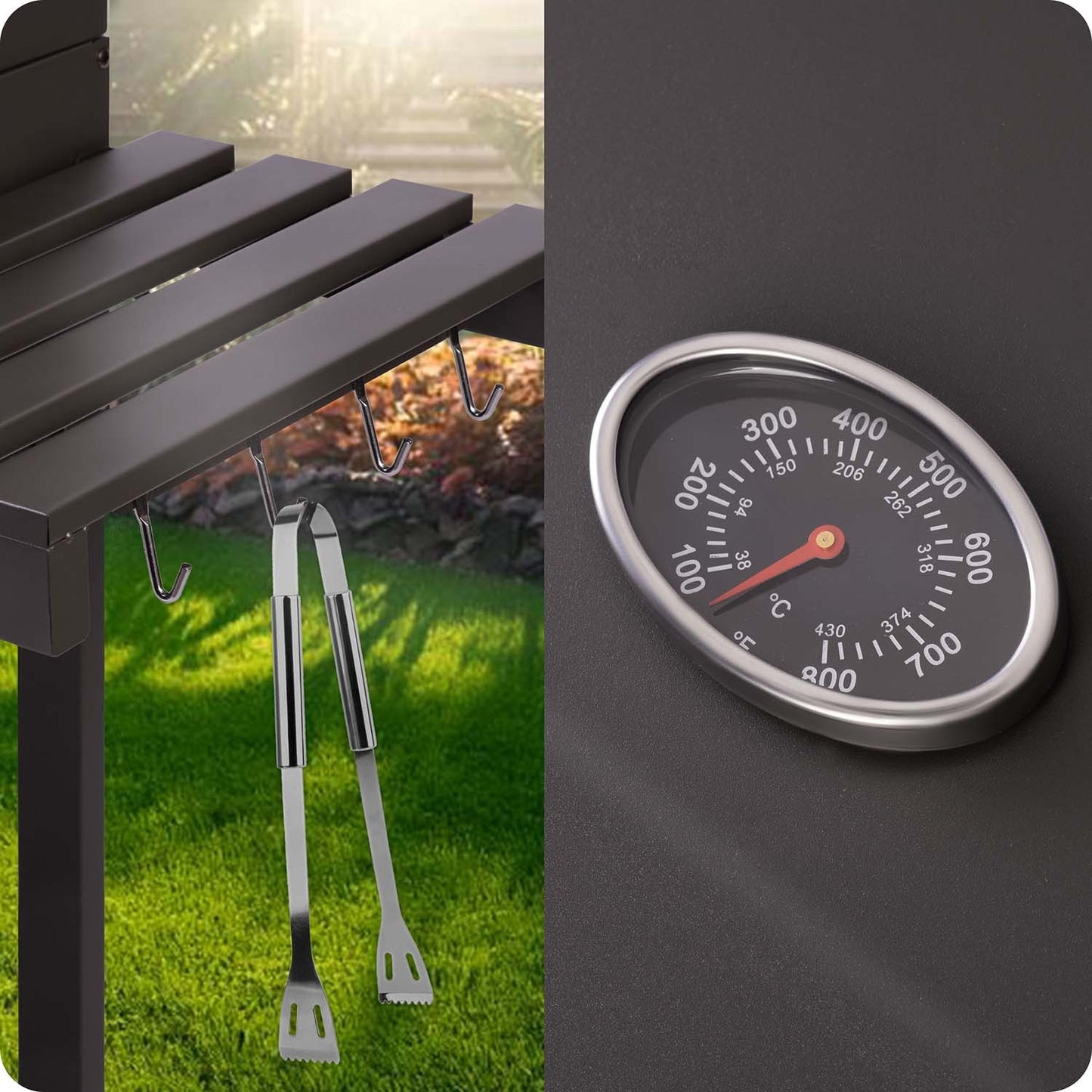 Berdsen BD-891 charcoal grill