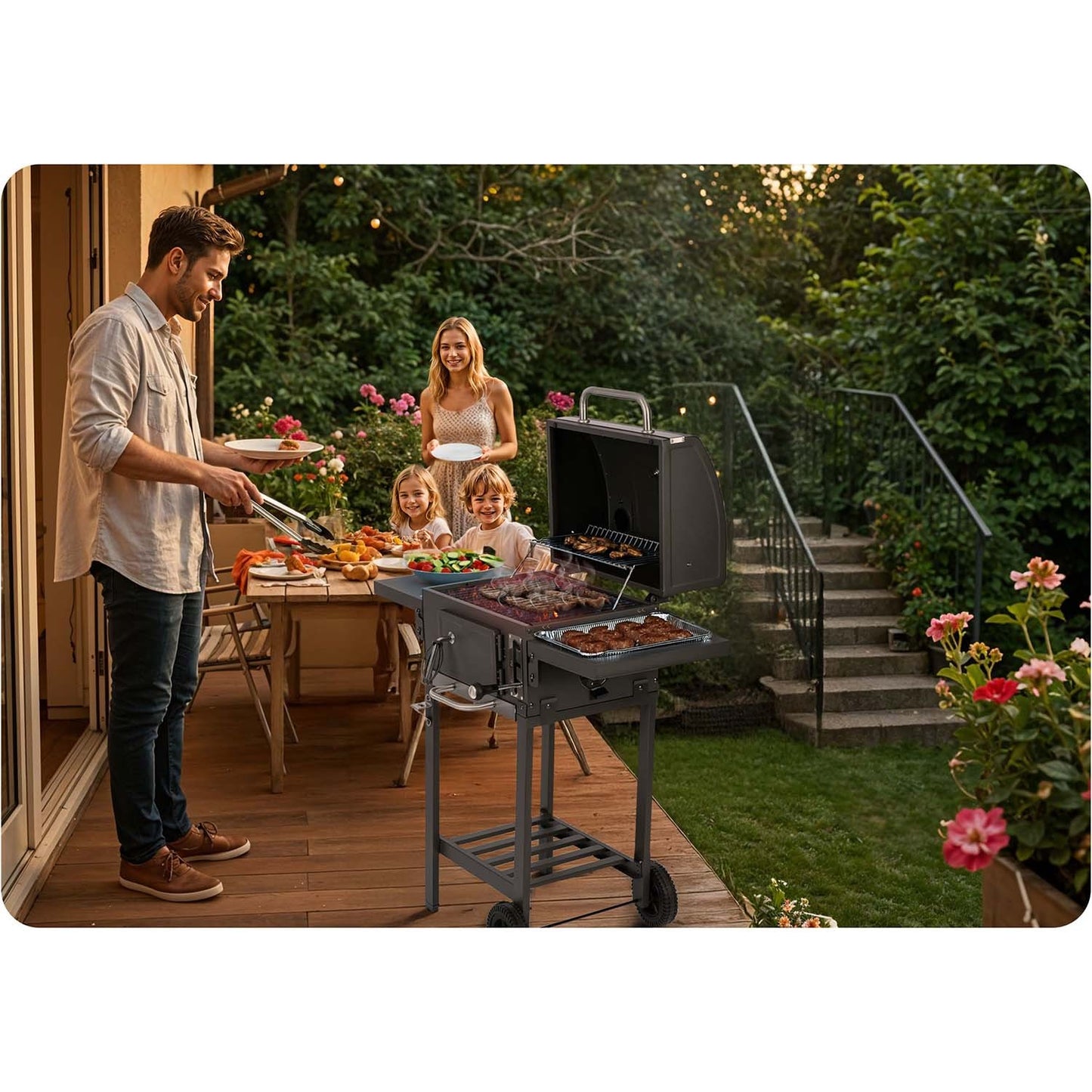 Berdsen BD-892 charcoal grill