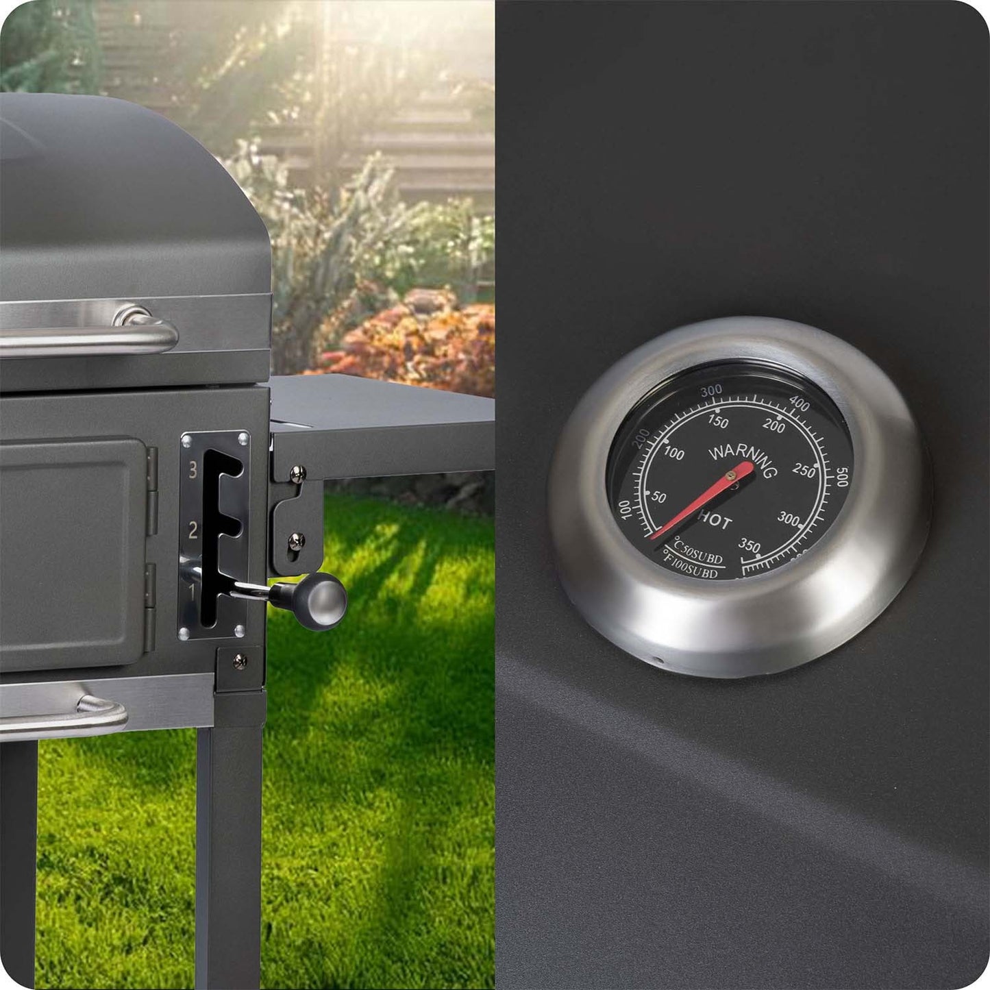 Berdsen BD-892 charcoal grill