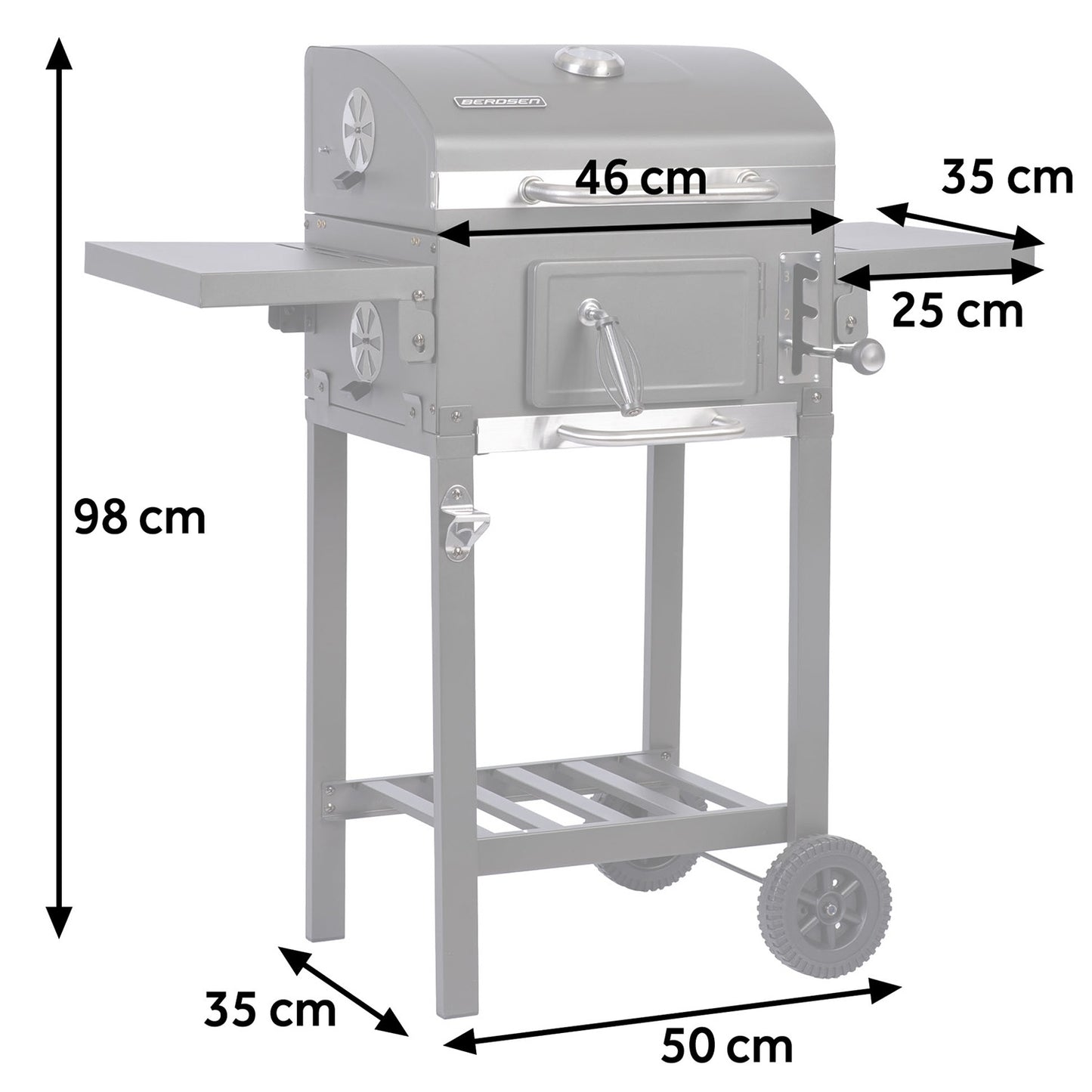 Berdsen BD-892 charcoal grill