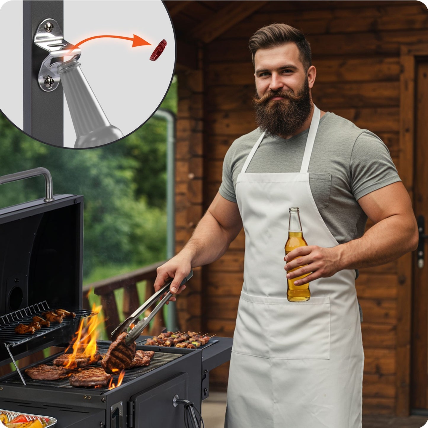 Berdsen BD-892 charcoal grill