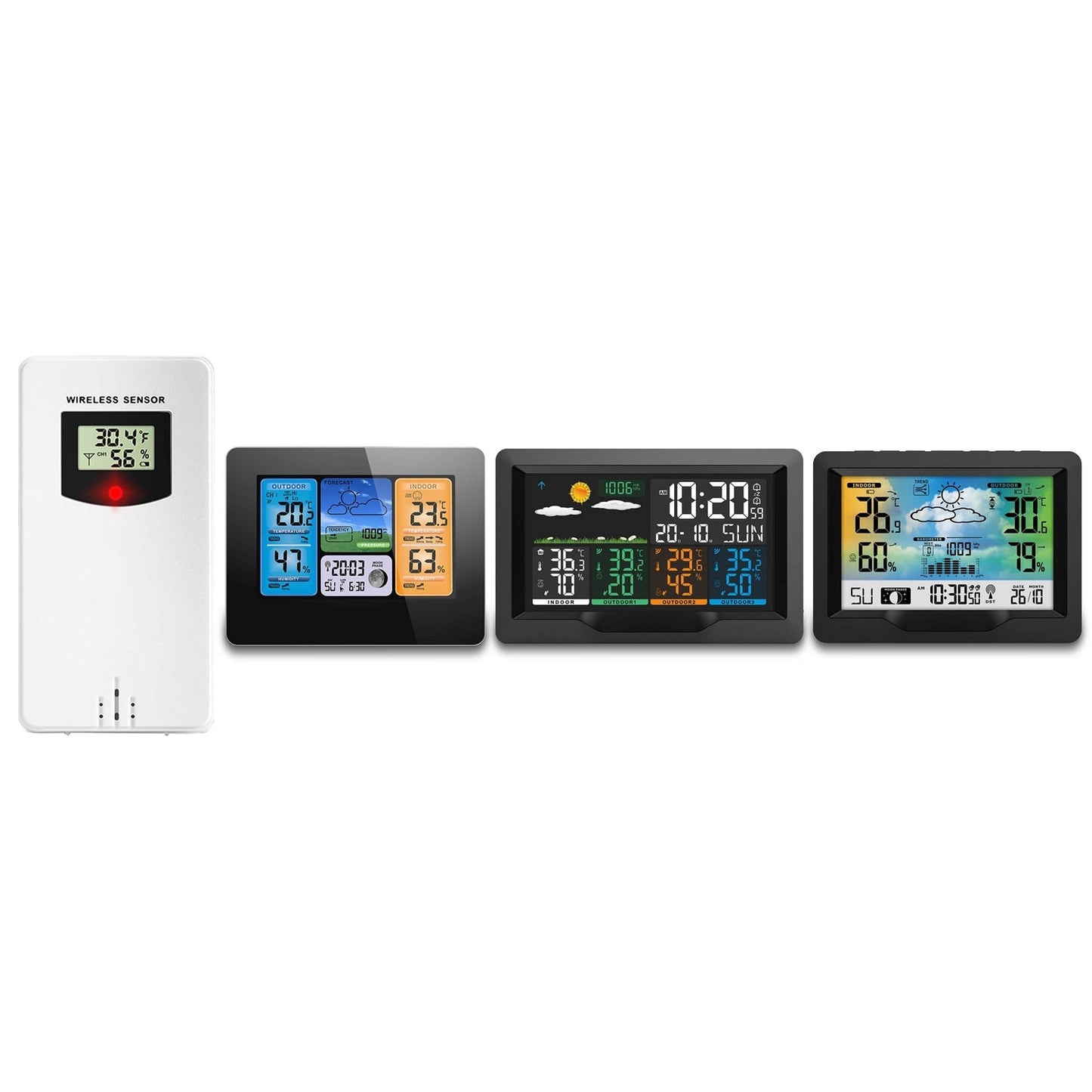 Berdsen BD-920 white weather station transmitter