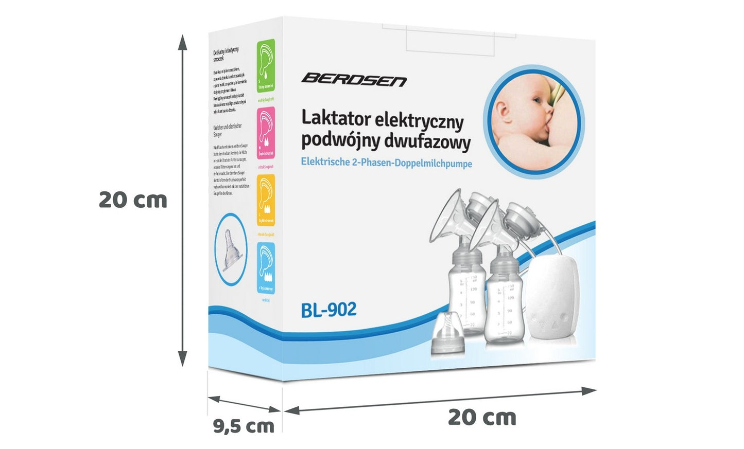 Berdsen BL-902 double two-phase electric breast pump