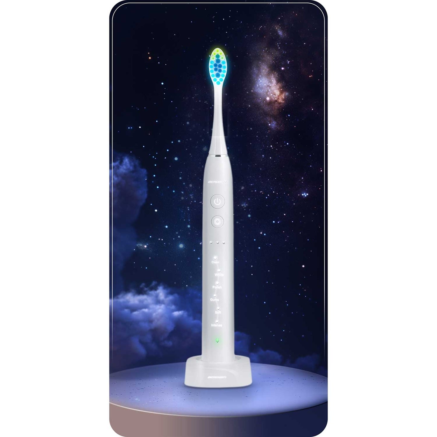Berdsen Galaxy sonic toothbrush white