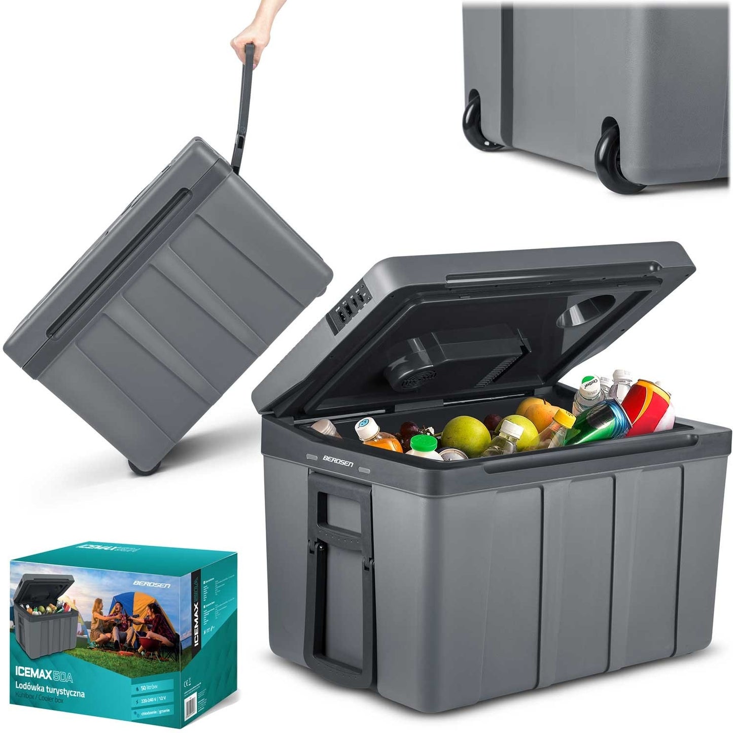 Berdsen Icemax 50L - Portable Cooler Box