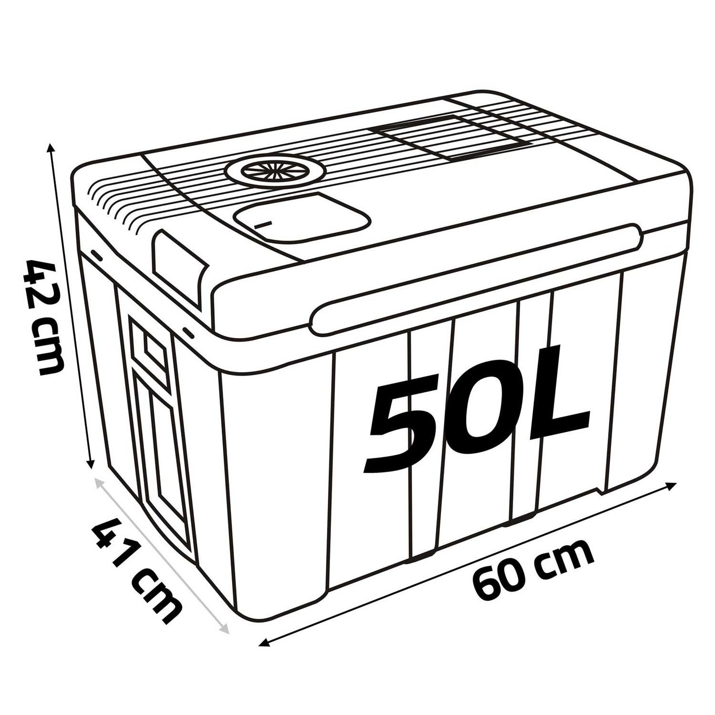 Berdsen Icemax 50L - Portable Cooler Box