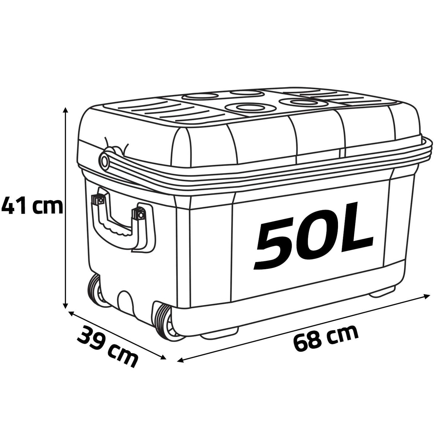 Berdsen Icemax 50 liter travel refrigerator