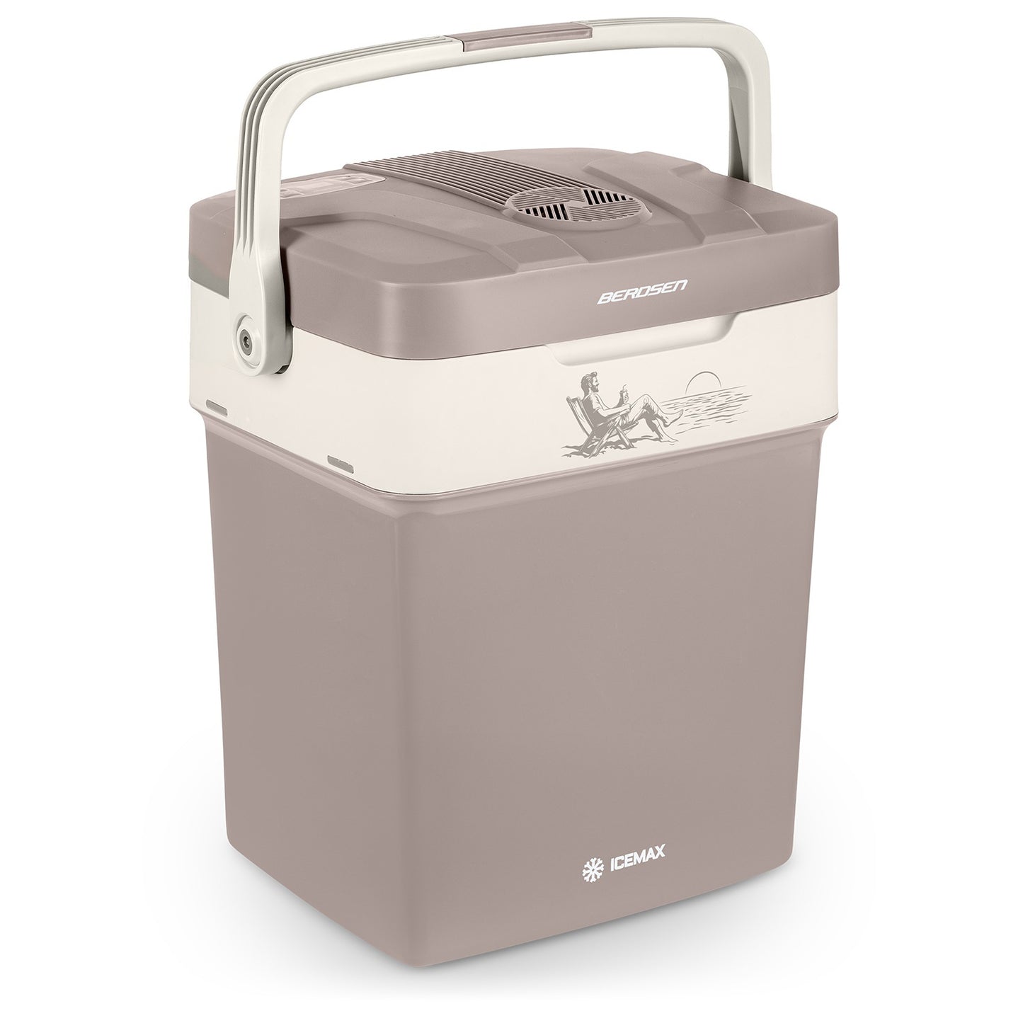 Berdsen Icemax tourist refrigerator 29 liters ECO mode - dark gray