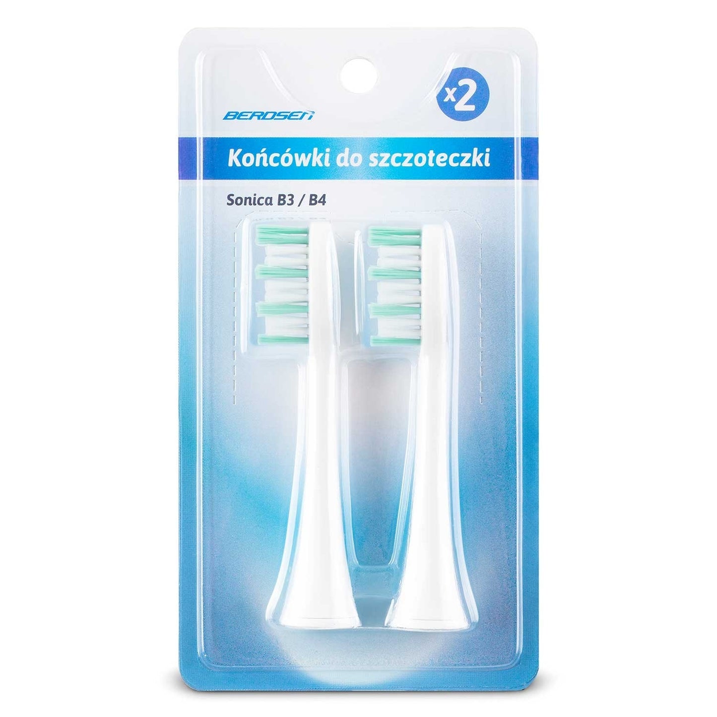 Berdsen sonic toothbrush heads 2 pcs