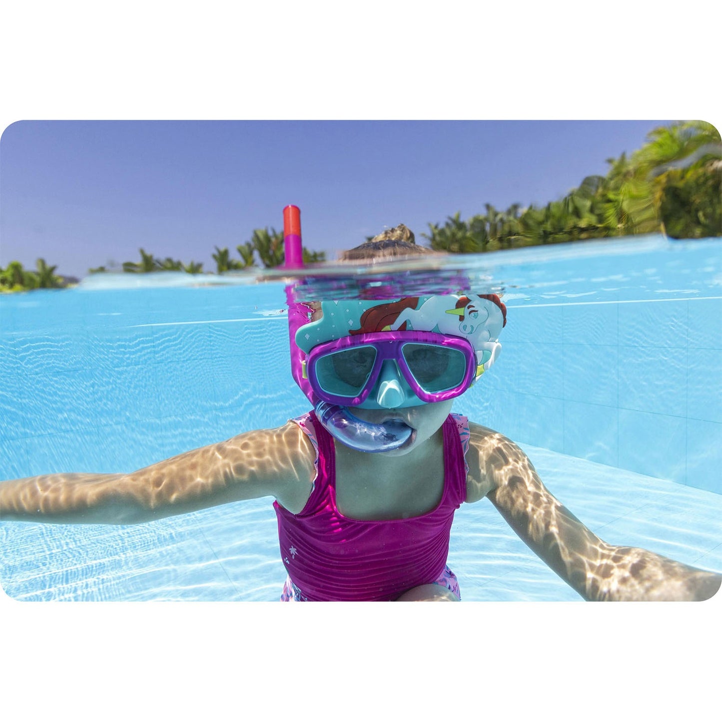 Bestway 24059 Pink Kids Diving Set