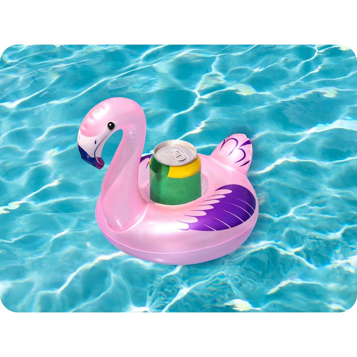 Bestway 34127 inflatable drink coaster peacock