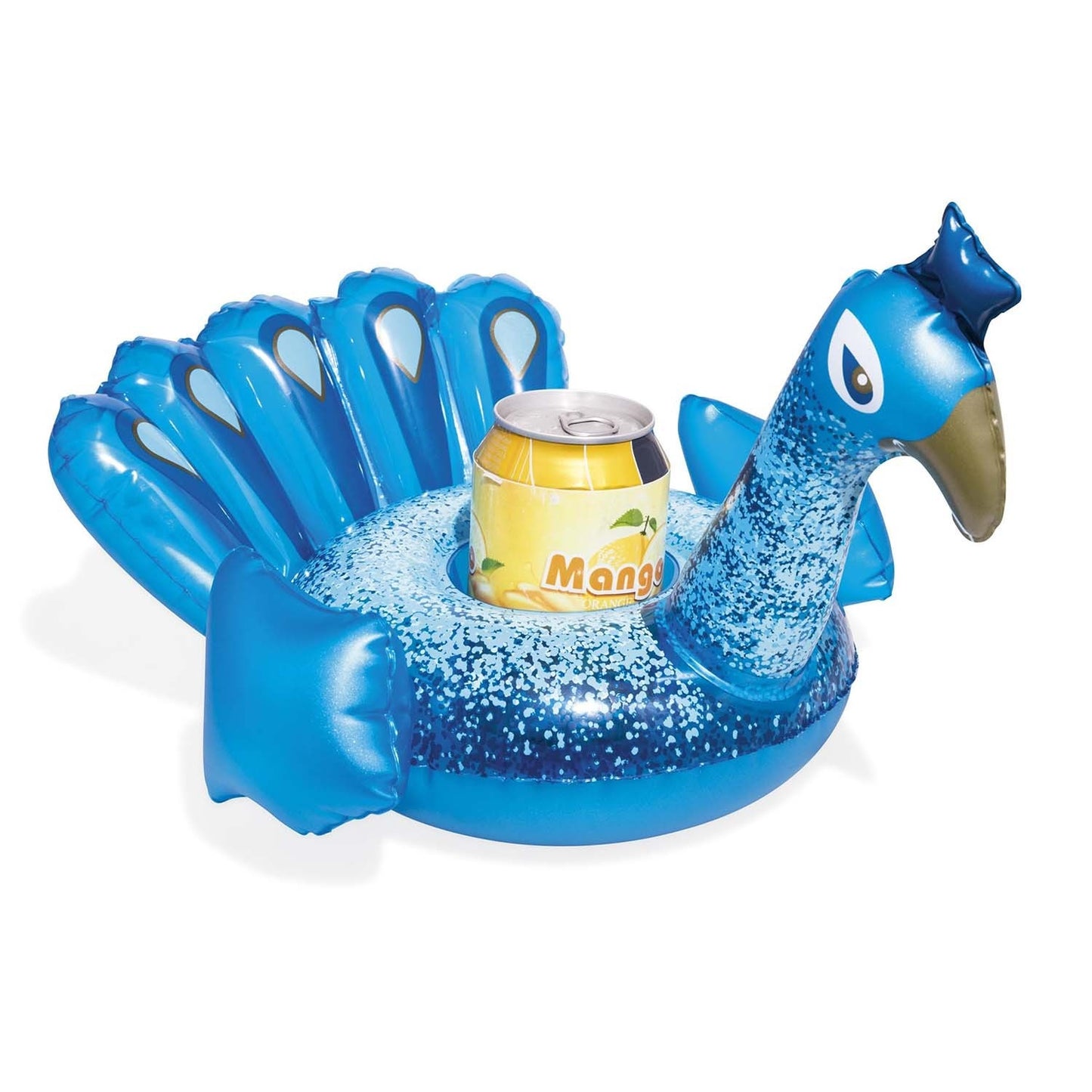 Bestway 34127 inflatable drink coaster peacock