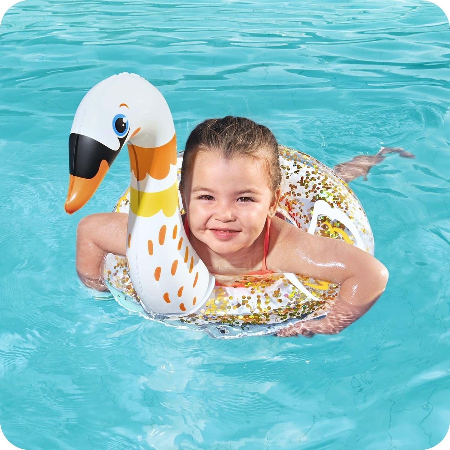 Bestway 36306 swan pet swimming ring