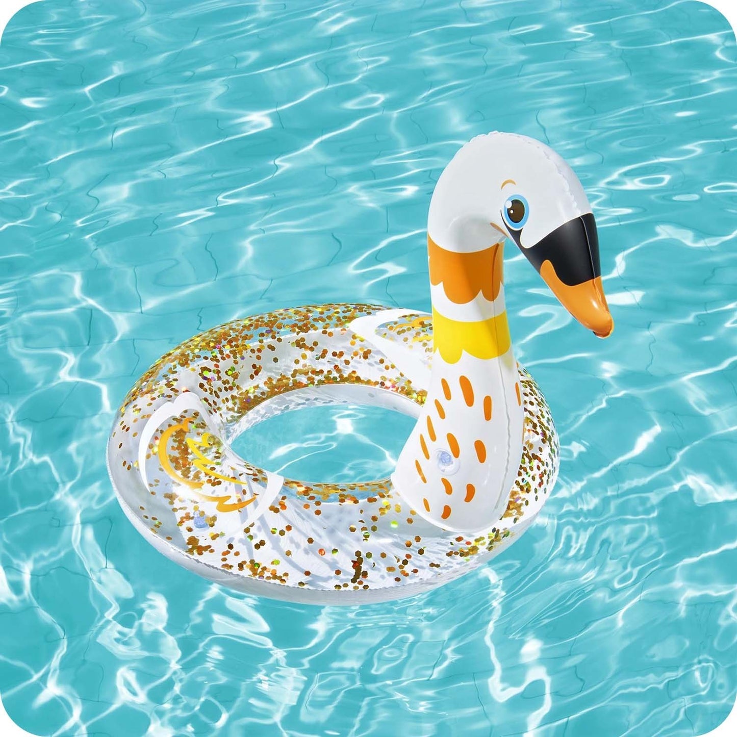 Bestway 36306 swan pet swimming ring