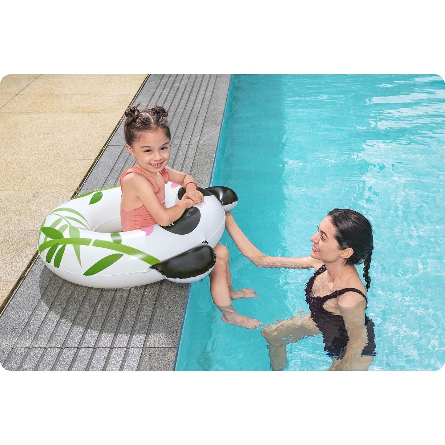 Bestway 36351 panda swimming ring