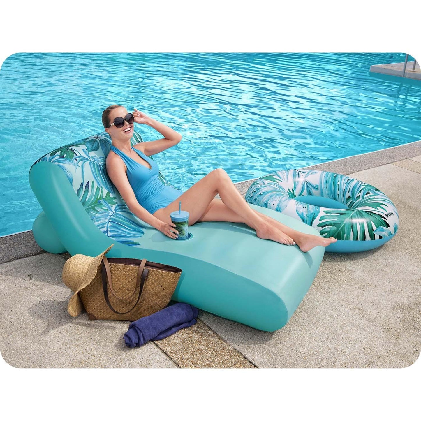 Bestway 43402 swimming mattress chair