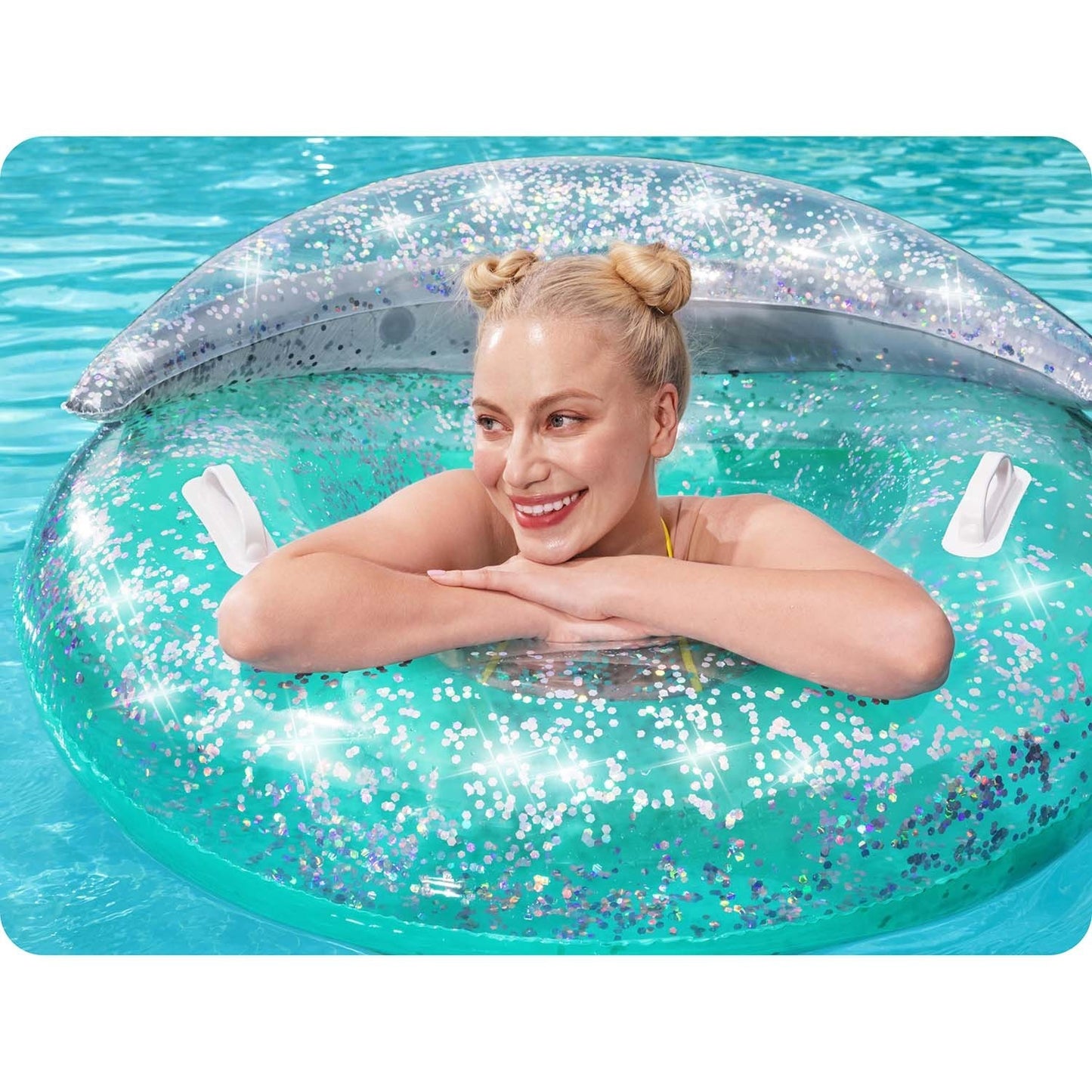 Bestway 43509 shiny swimming ring