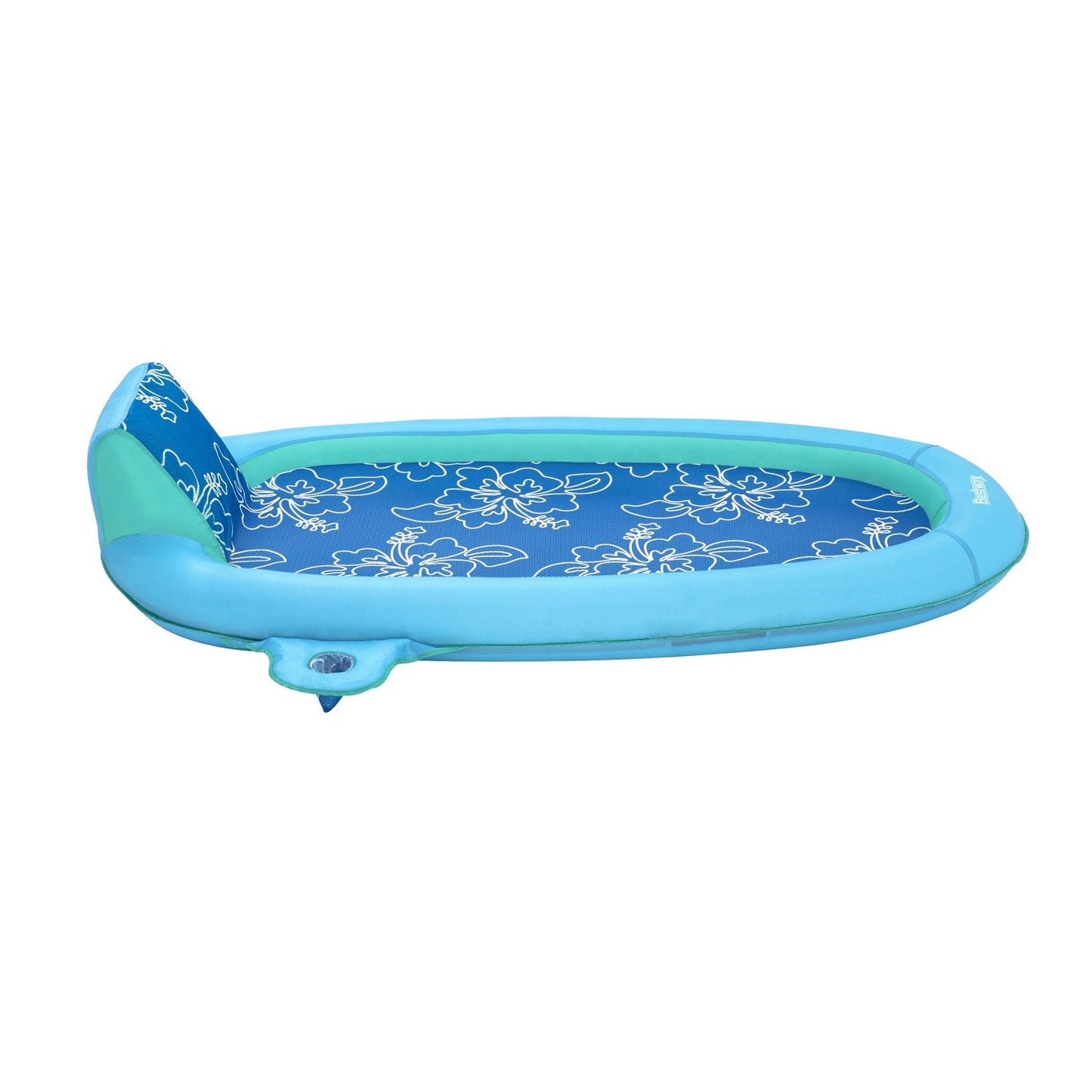 Bestway 43733 inflatable swimming mattress with backrest