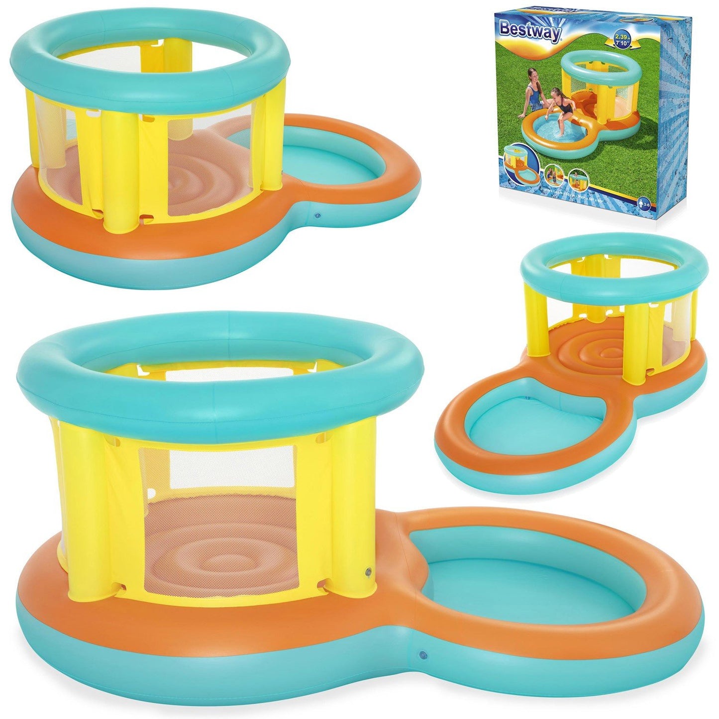 Bestway 52385 inflatable trampoline with pool