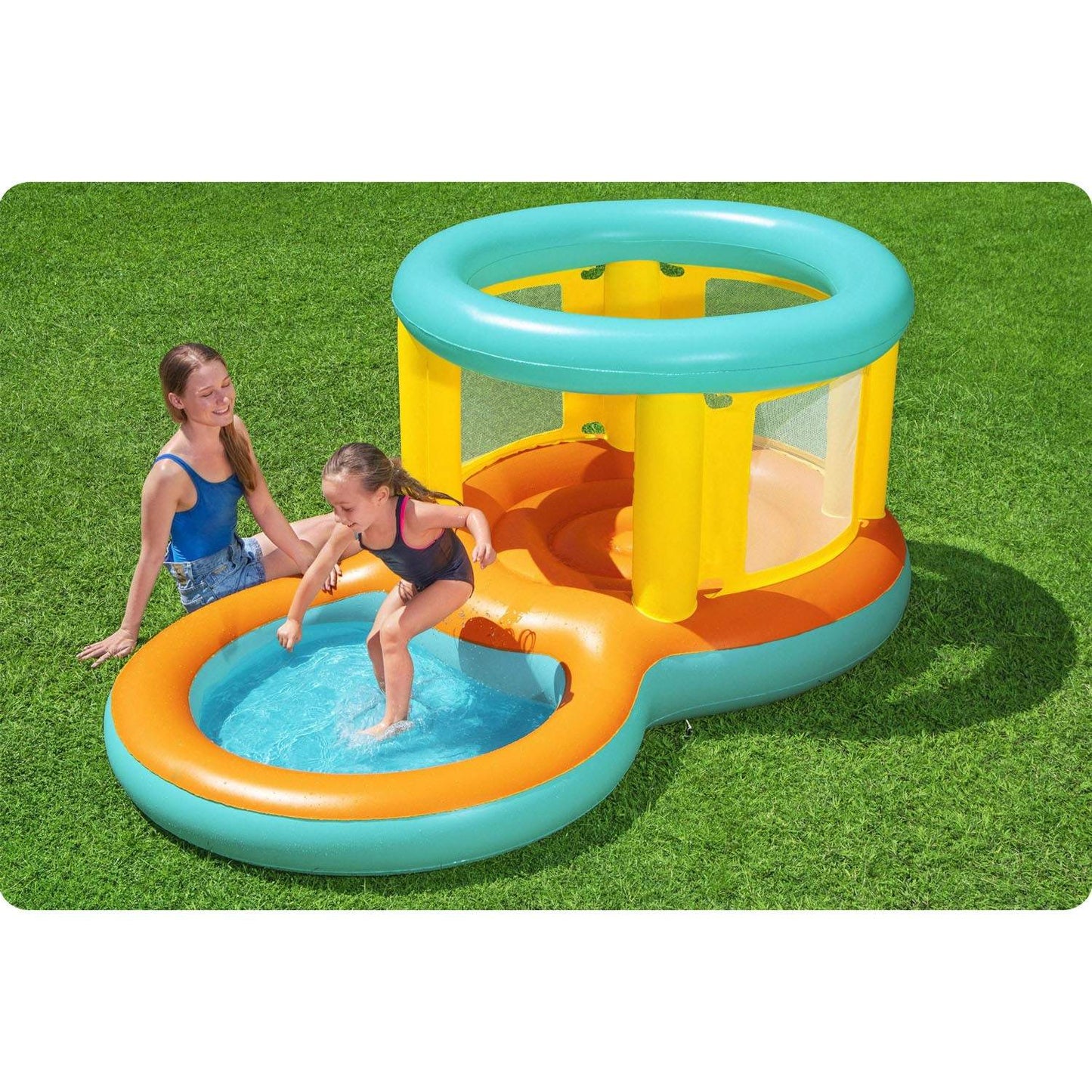 Bestway 52385 inflatable trampoline with pool