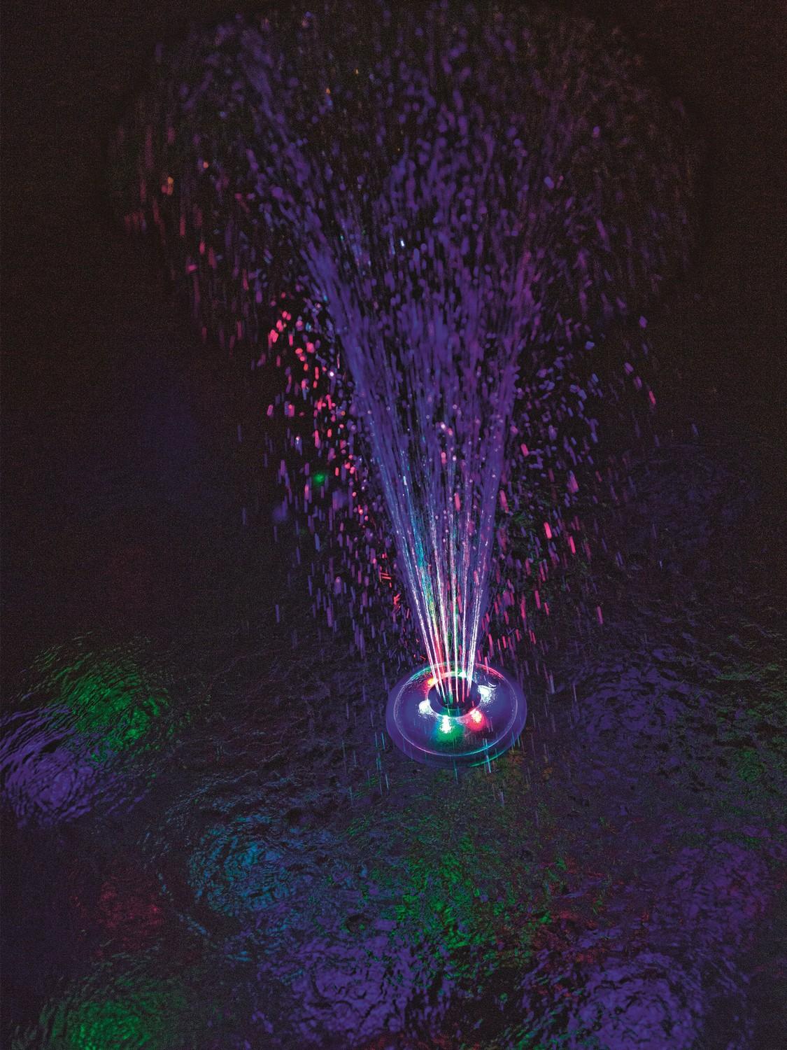 Bestway 58493 LED pool lamp with built-in fountain