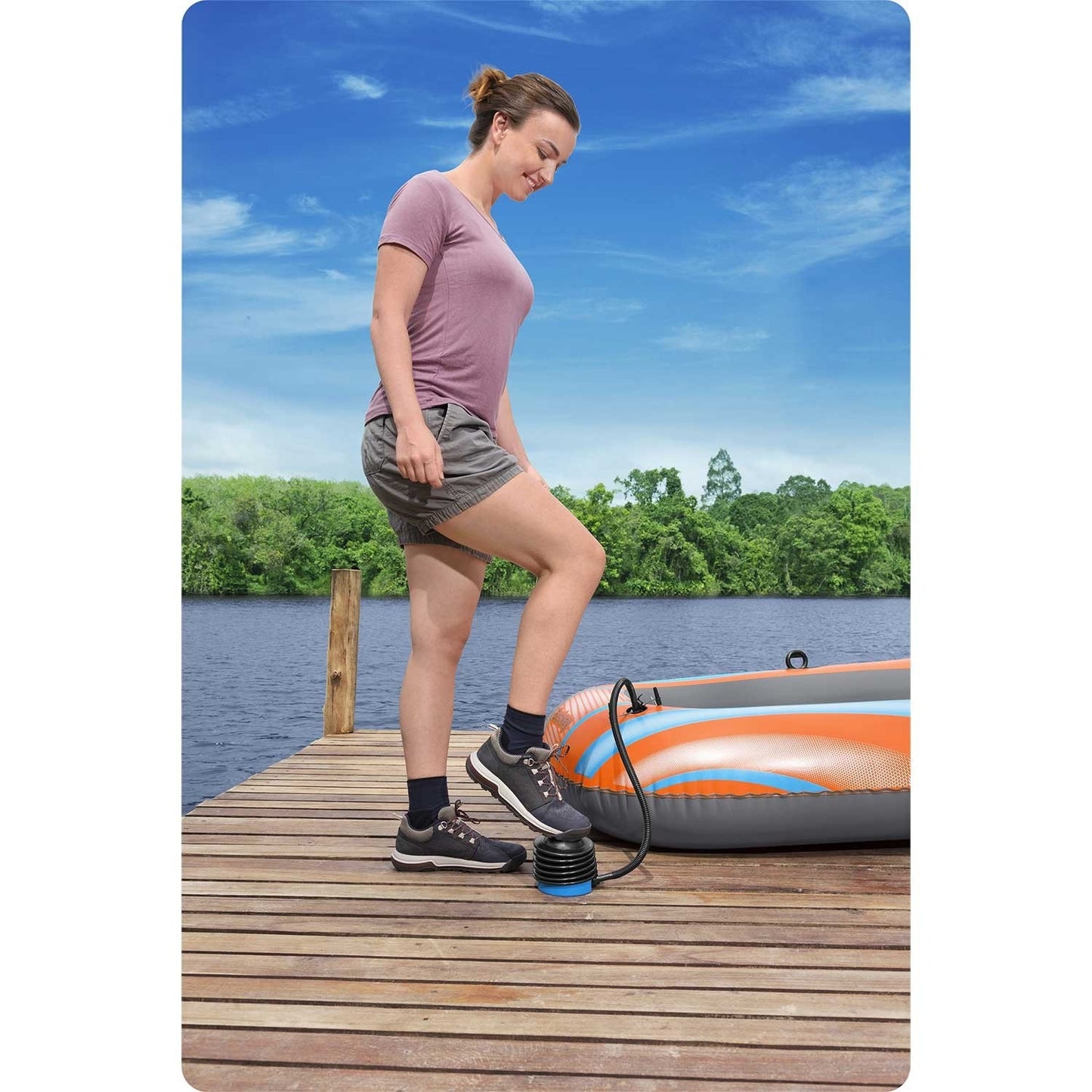 Bestway 62147 foot pump