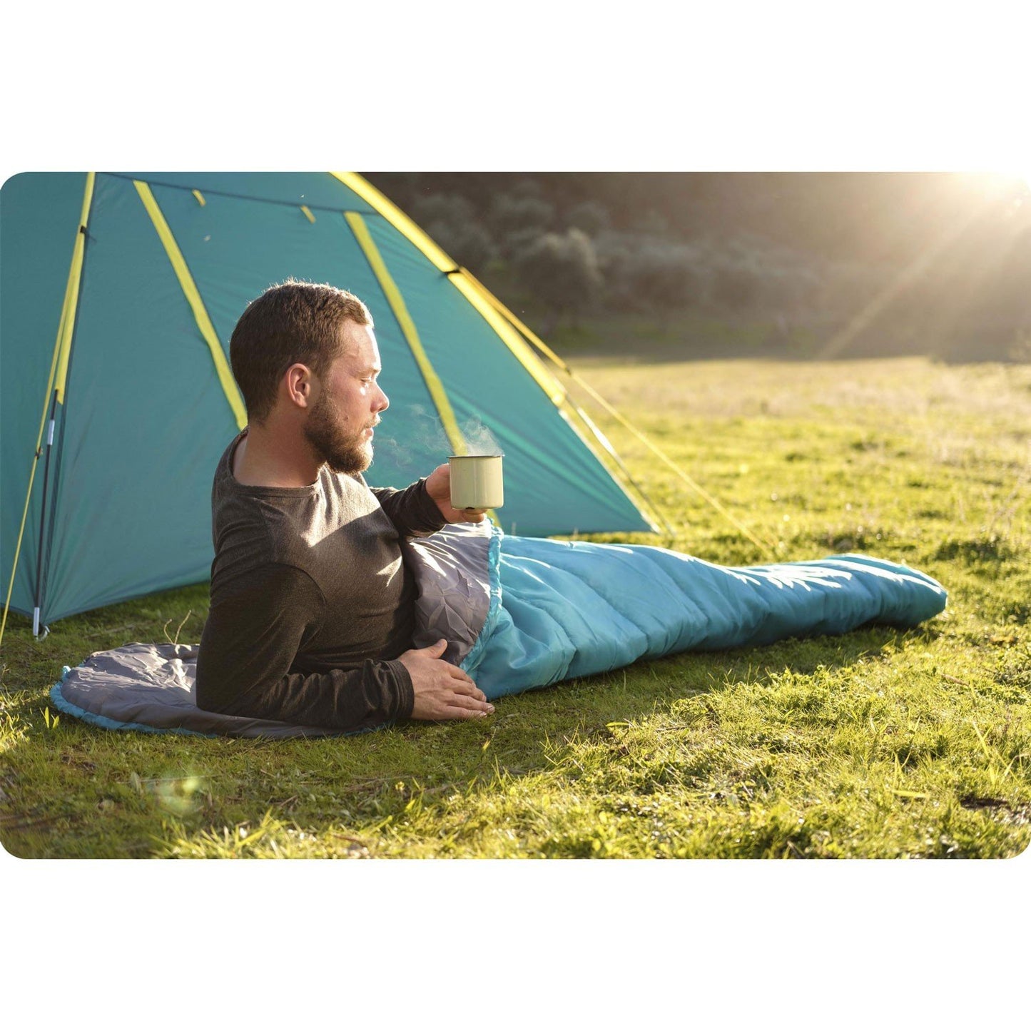 Bestway 68102 blue tourist sleeping bag