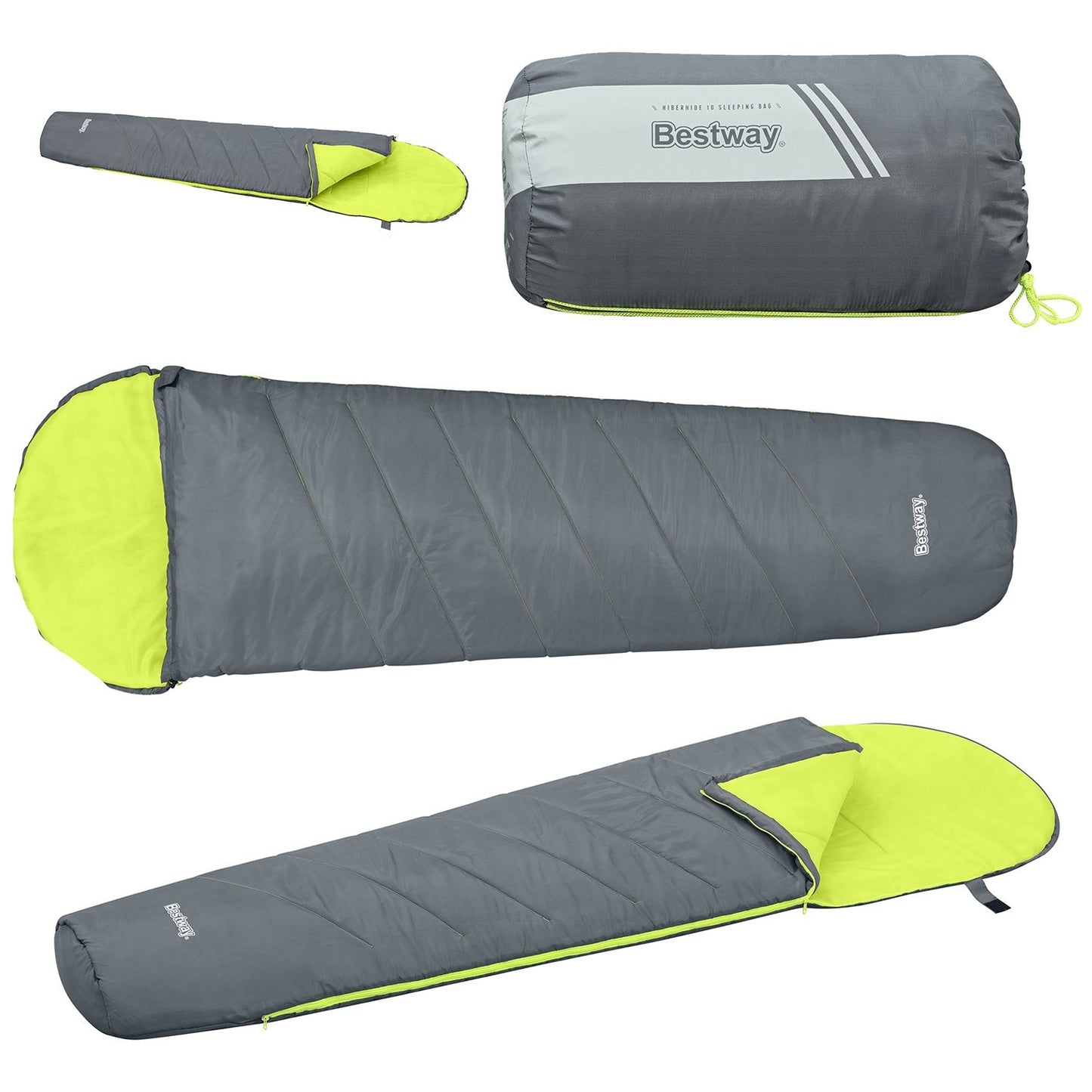 Bestway 68102 green tourist sleeping bag