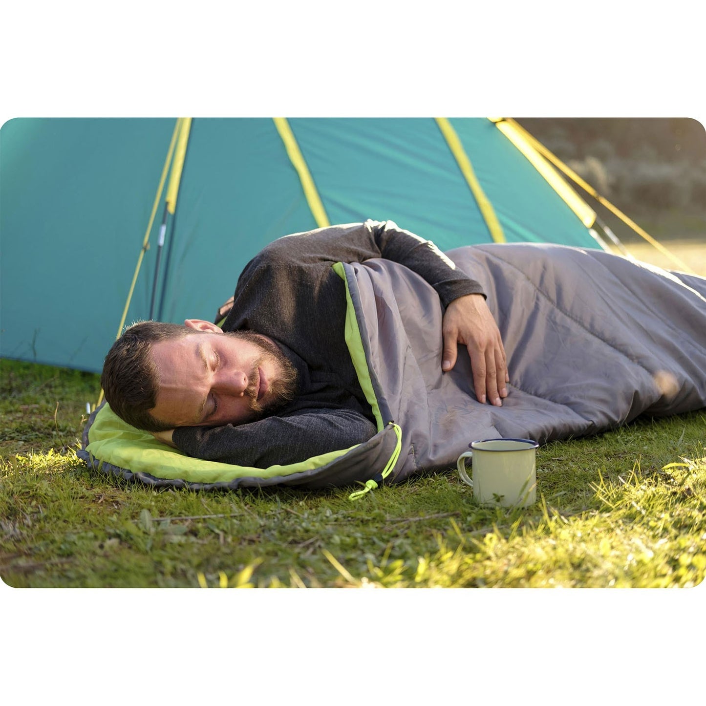 Bestway 68102 green tourist sleeping bag