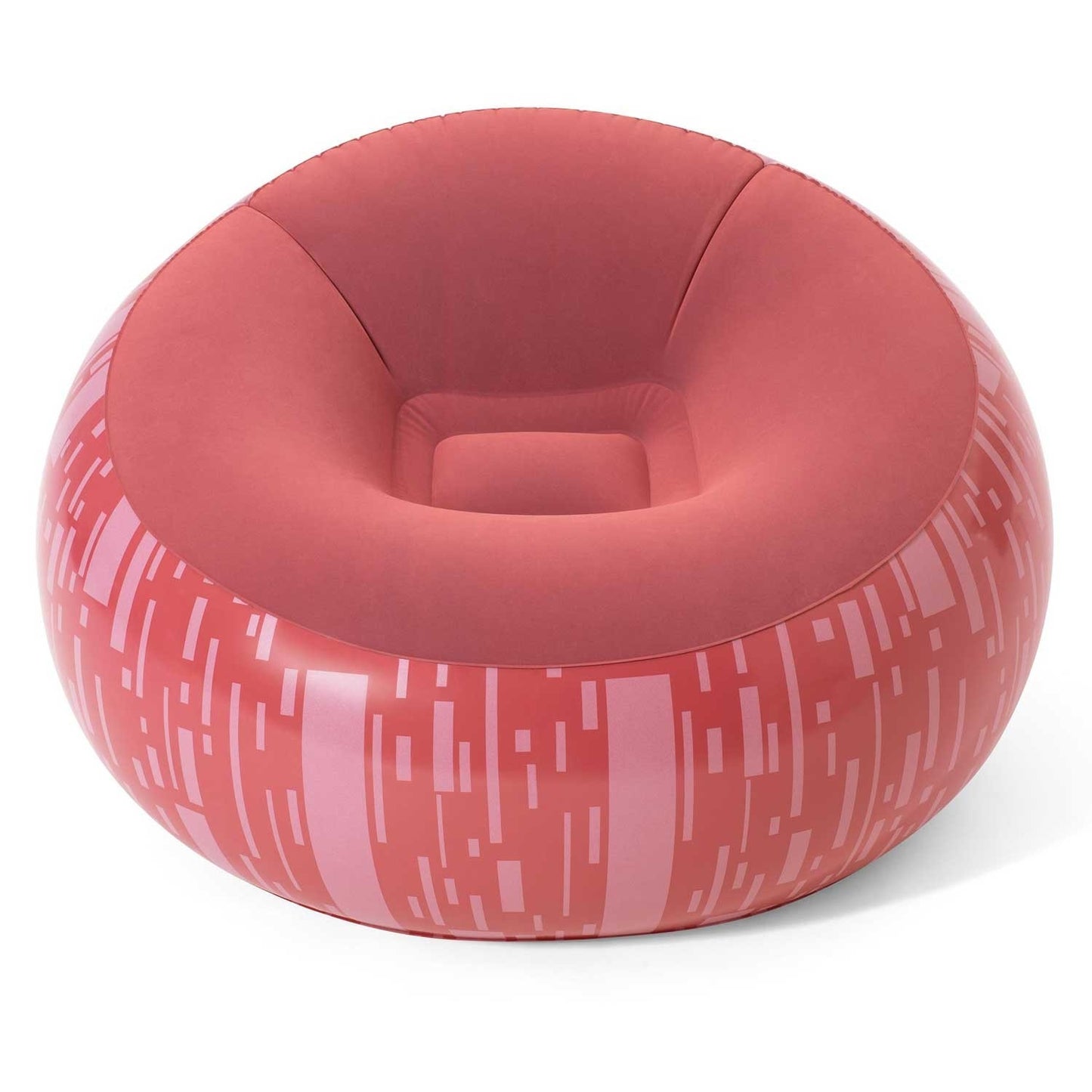 Bestway 75052 gray inflatable pouffe chair