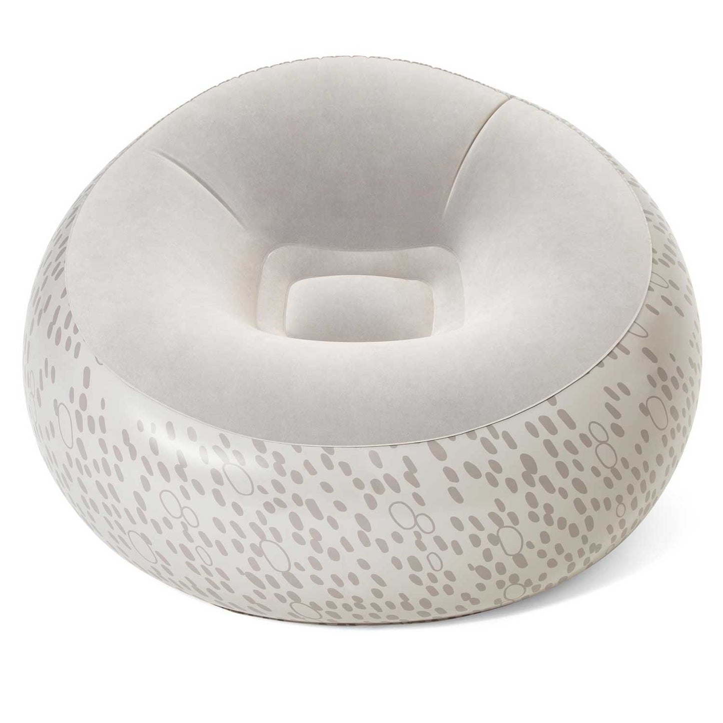 Bestway 75052 red inflatable pouffe chair