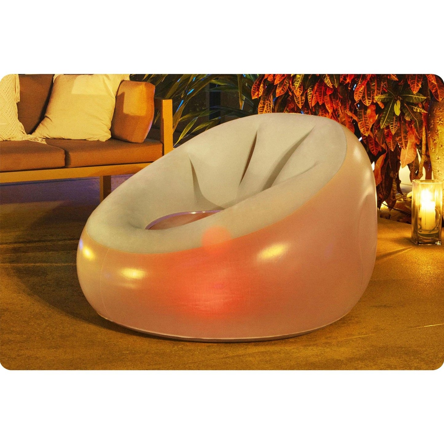 Bestway 75086 LED inflatable chair