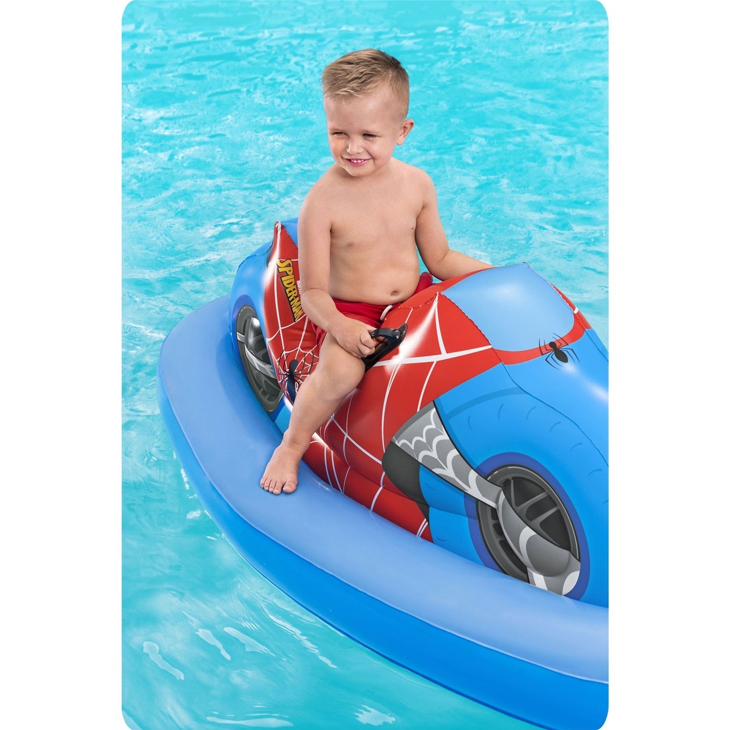 Bestway 98794 Spider-Man inflatable motorbike