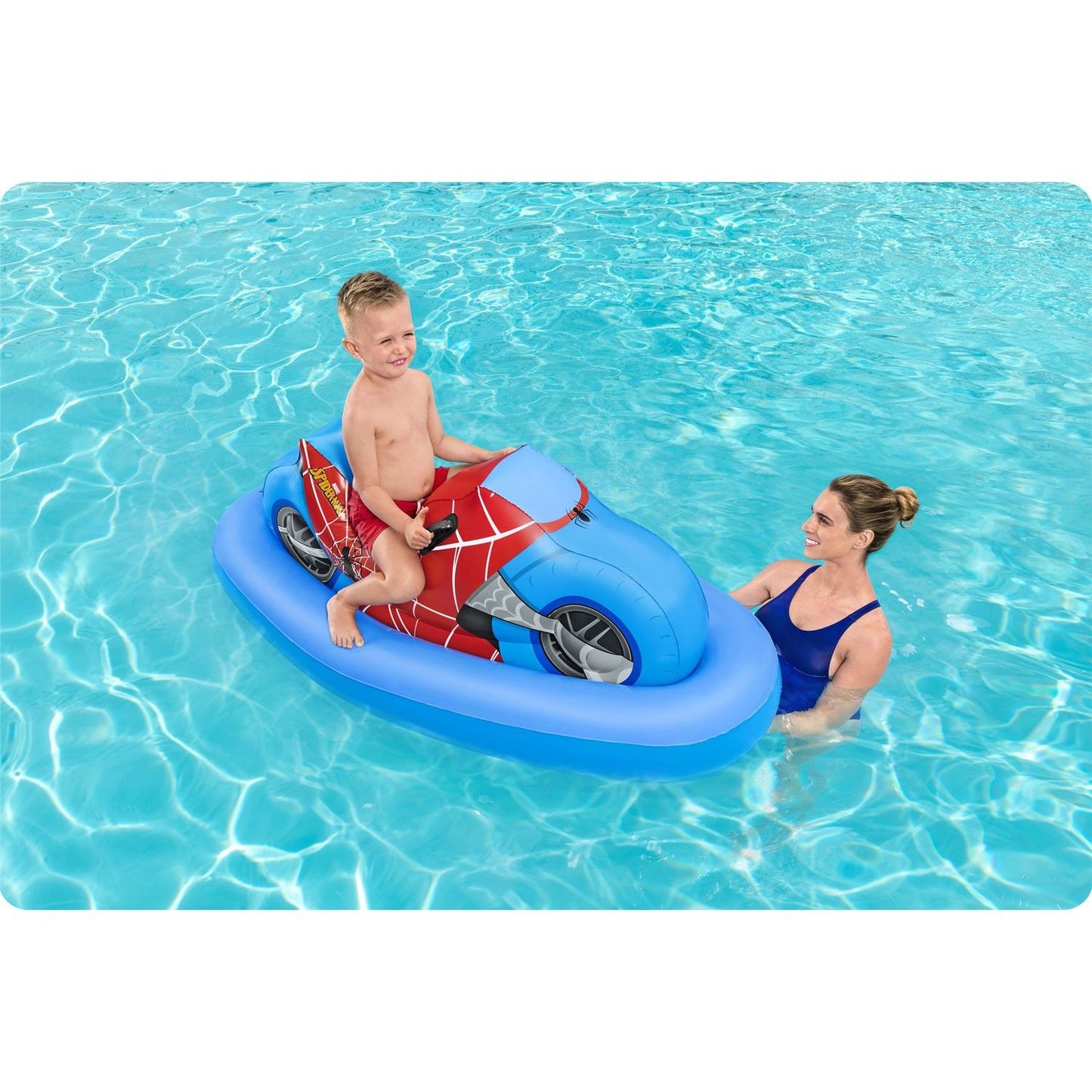 Bestway 98794 Spider-Man inflatable motorbike