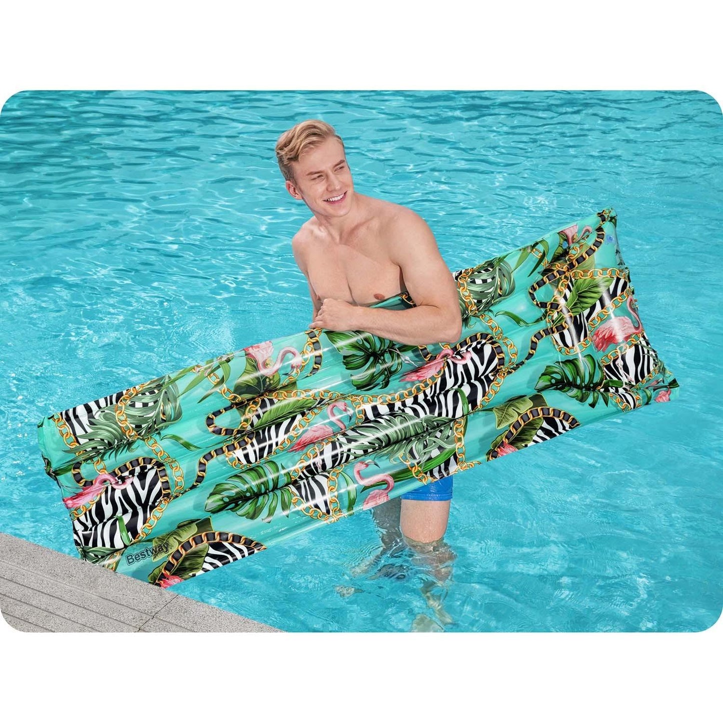 Bestway Jungle swimming mattress 44083