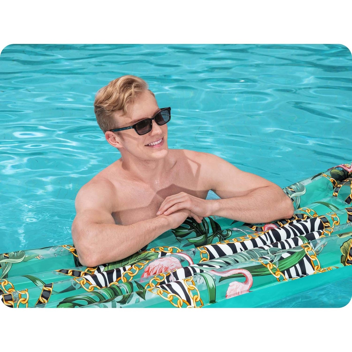 Bestway Jungle swimming mattress 44083