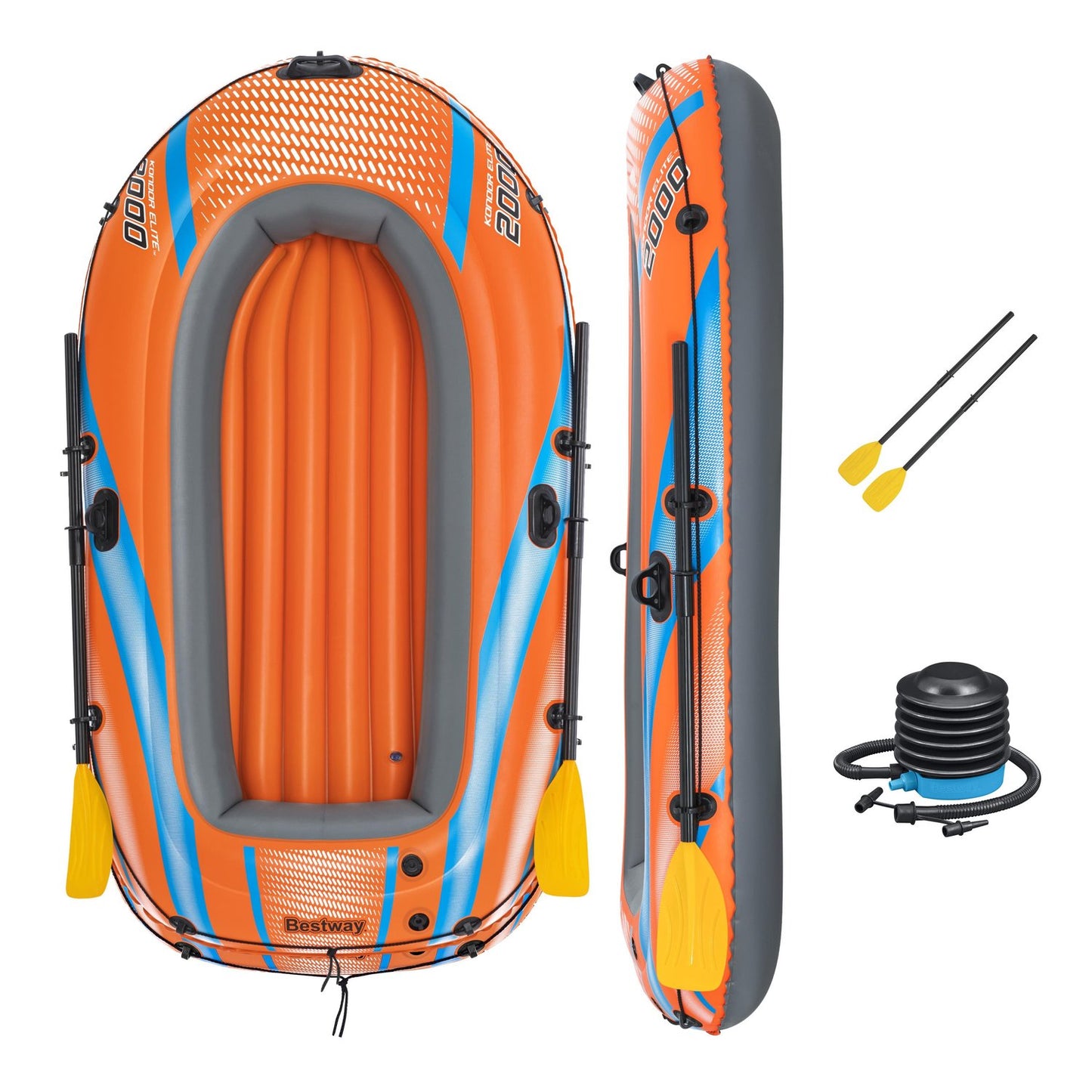 Bestway Kondor Elite 2000 Raft Set 196 X 106 Cm