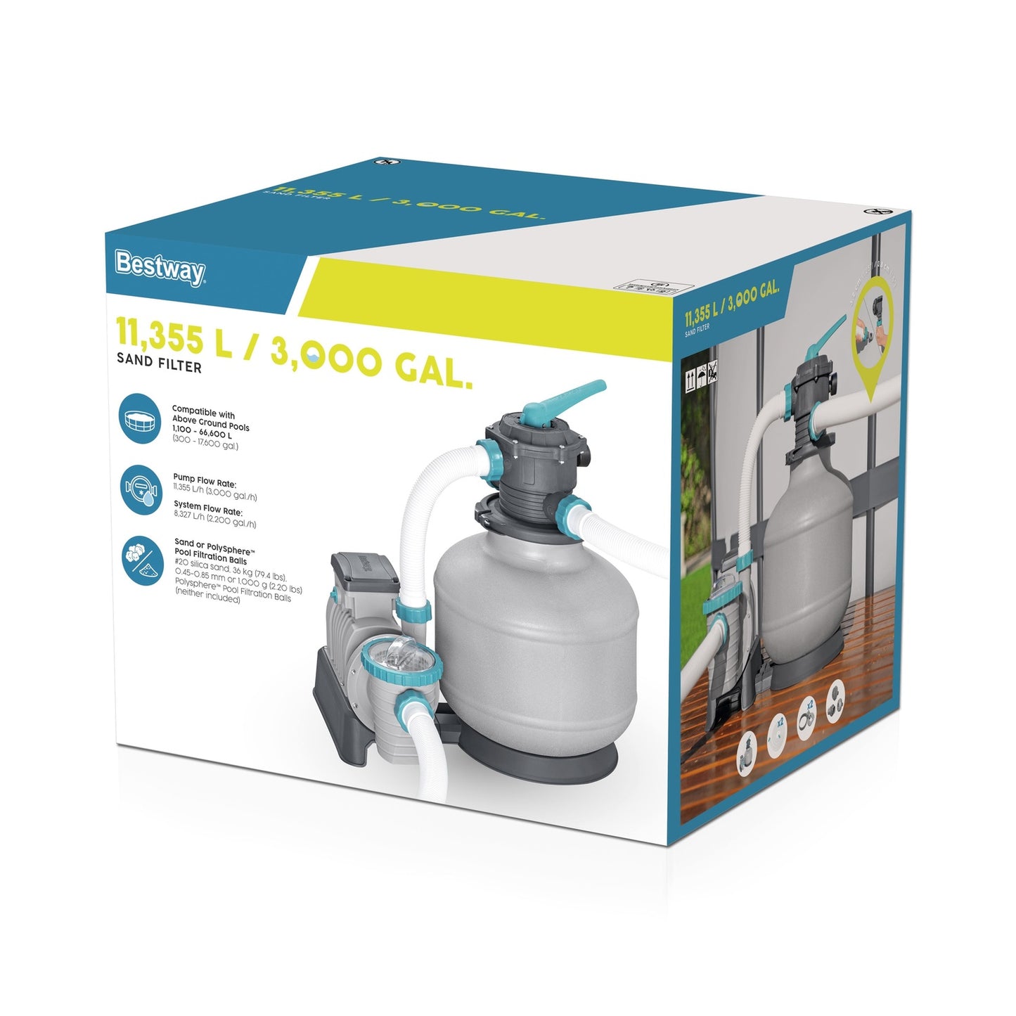 Bestway Sand Filter Pump 11,355 L